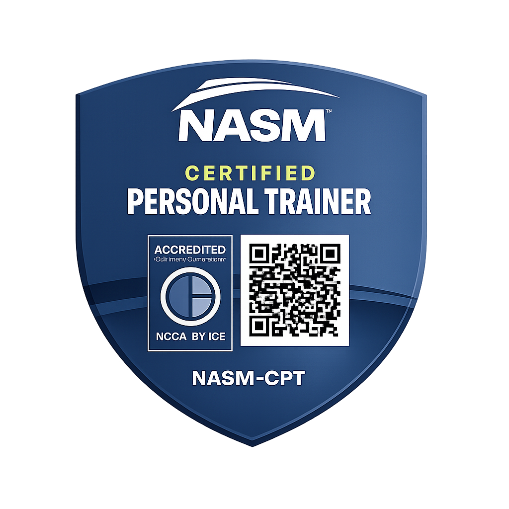 NASM Certified Personal Trainer Badge