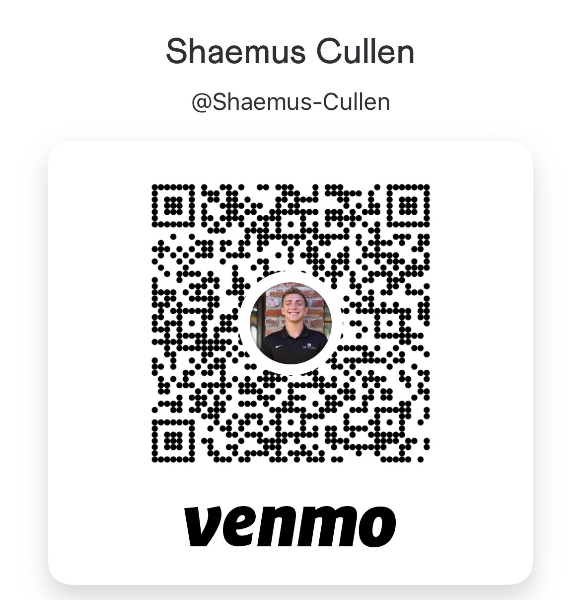 Venmo QR Code