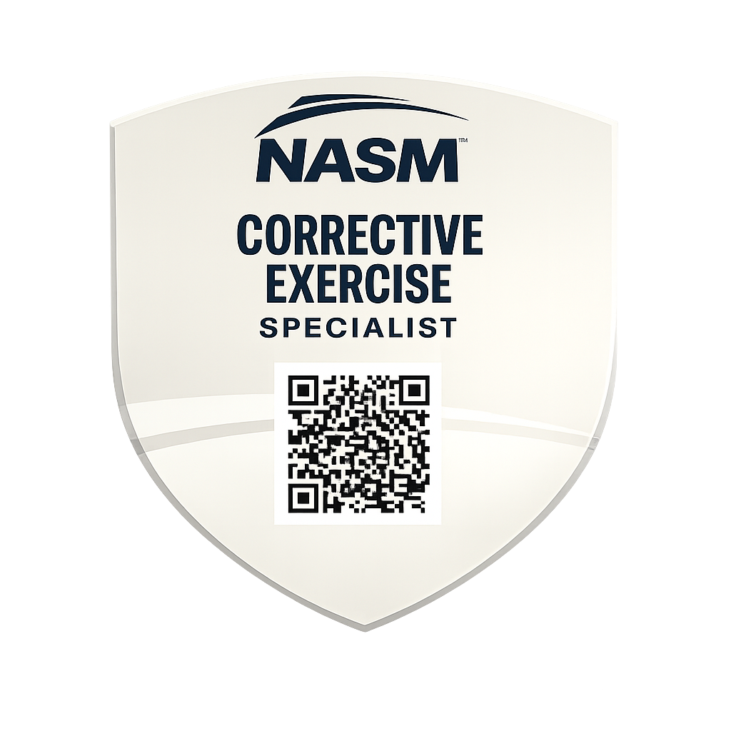 NASM Corrective Exercise Specialist Badge